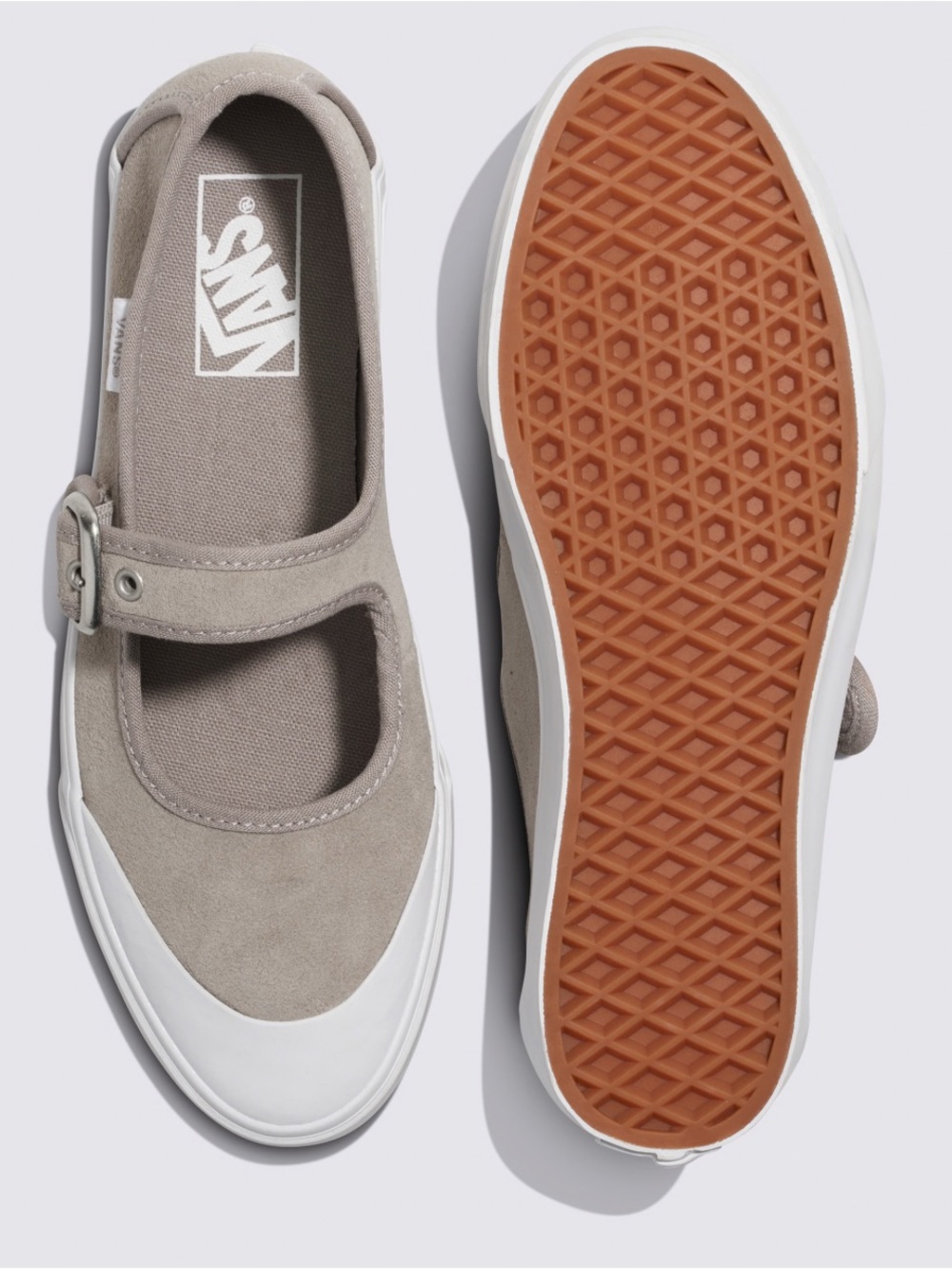Vans Women's Mary Jane Sneaker Atmosphere Gray Suede Size 7.5 NWOB